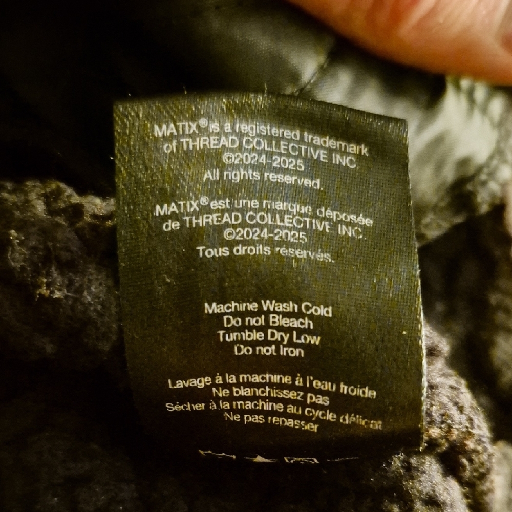 Matix Black and Gray Jacket - Picture 5 of 5